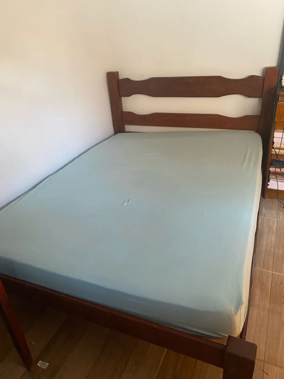 Cama de madeira maciça  - Foto 4