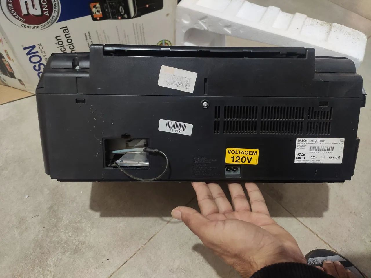 Impressora Multifuncional Epson Tx 400 detalhes - Foto 4