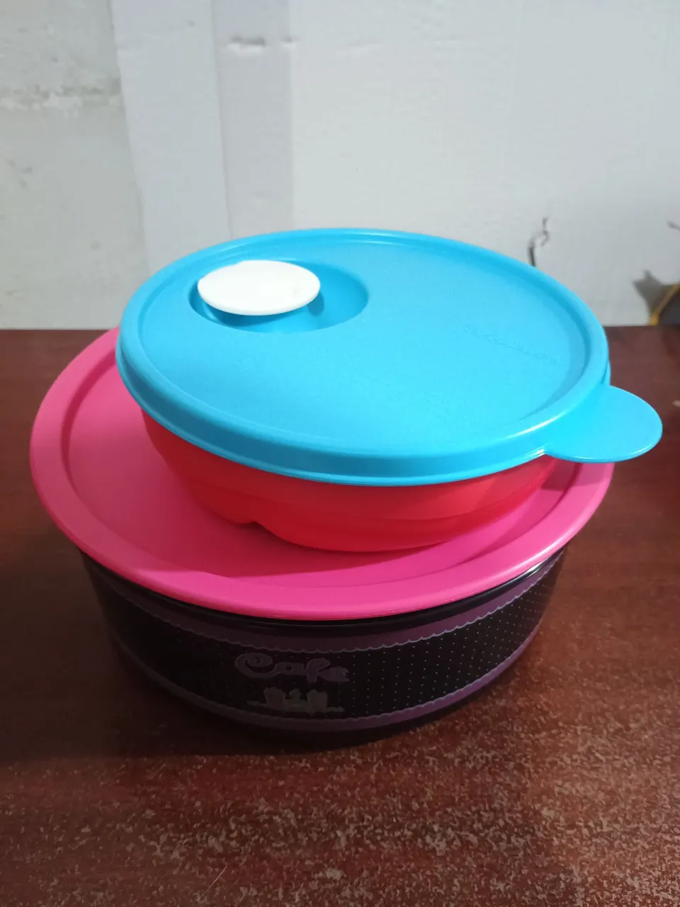 Conjunto de Potes Tupperware - Leia o Anúncio