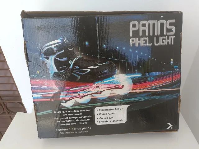Patins Oxer Pixel Light tamanho 33-36