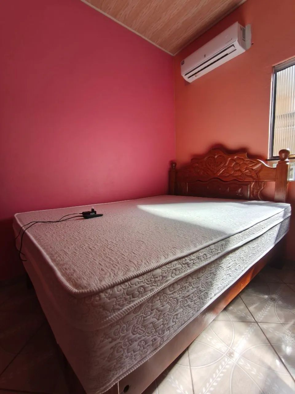 Colchão massageadora tamanho King, seminova - Foto 2