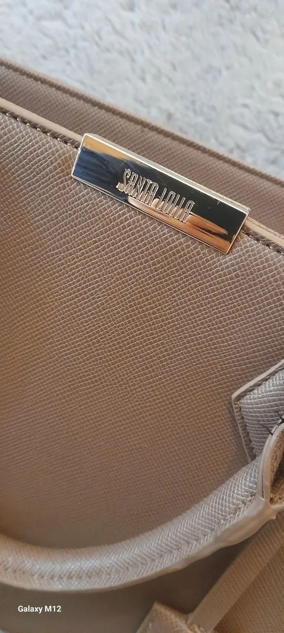 BOlSA SANTA LOLLA MARROM ORIGINAL - Foto 2