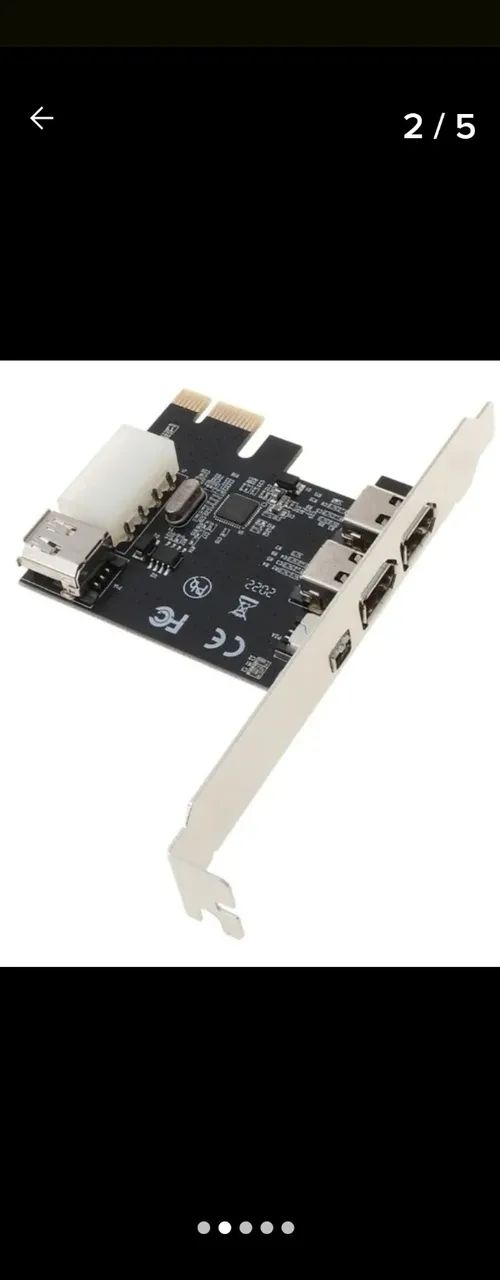 Interface + Placa FW! Interface M-Audio Audiophile FireWire + Placa PCI-e Firewire - Foto 5