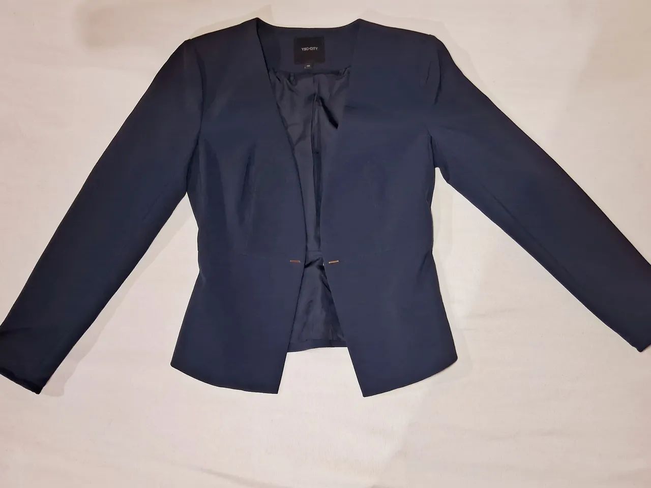 Blazer feminino n° 36 azul marinho 