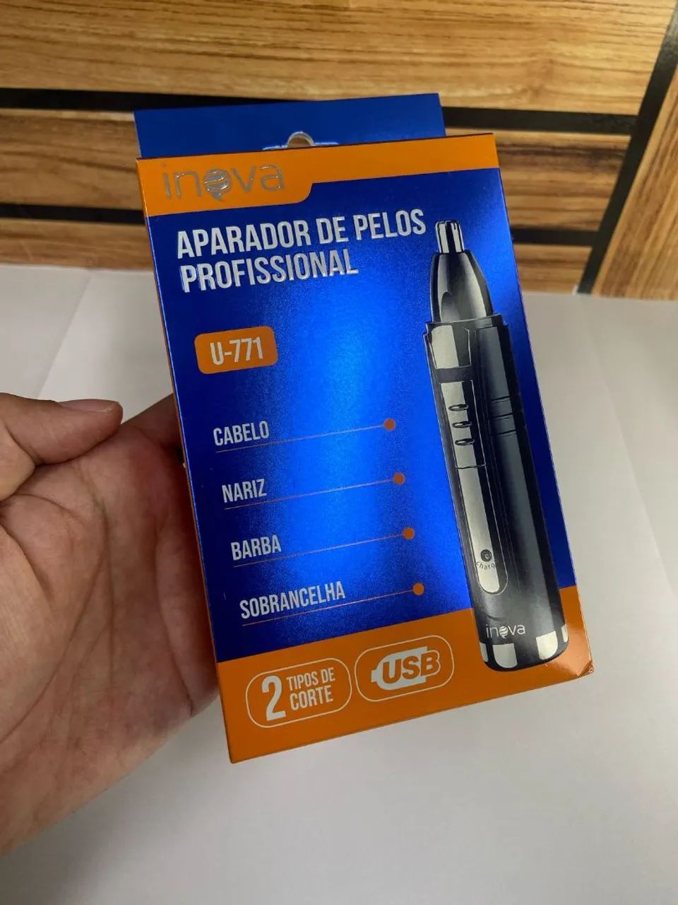 Aparador de Pelos Profissional Ineva U-771 - Novo - Foto 4