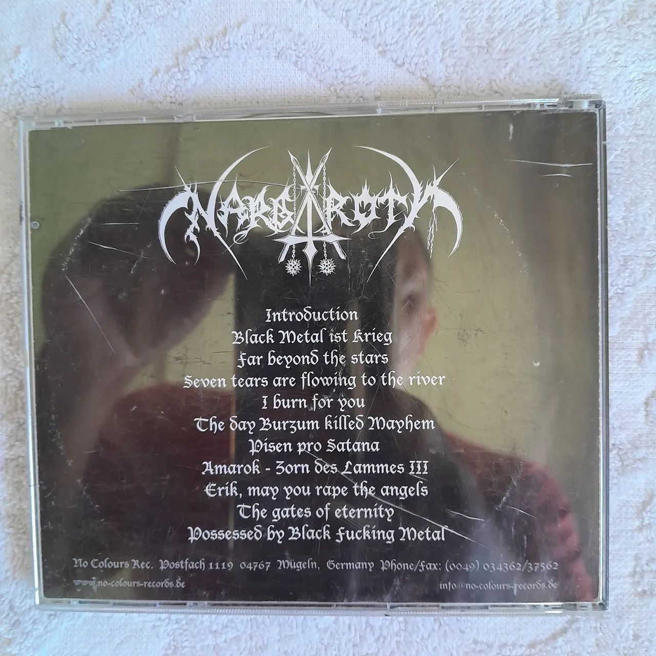 CD -  Nargaroth - Black Metal ist Krieg de época  (importado) - Foto 2