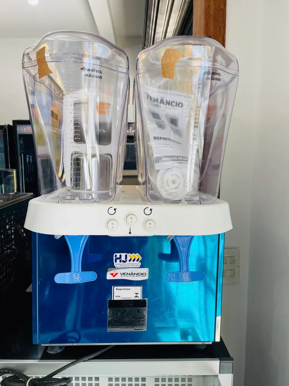 MB Máquina de suco 2 tanques Venâncio 