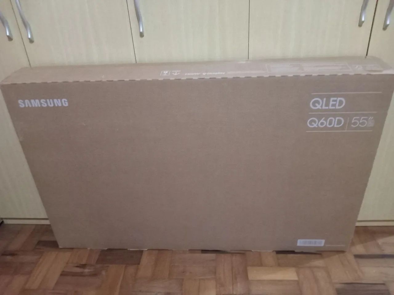 55 pol caixa vazia para transportar Tvs só tem aqui