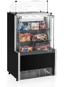 Vitrine neutra caixa aurora 0.75M Gelopar - NOVO