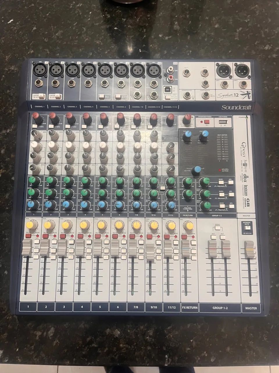 Mesa de Som Soundcraft Signature 12 - Foto 5