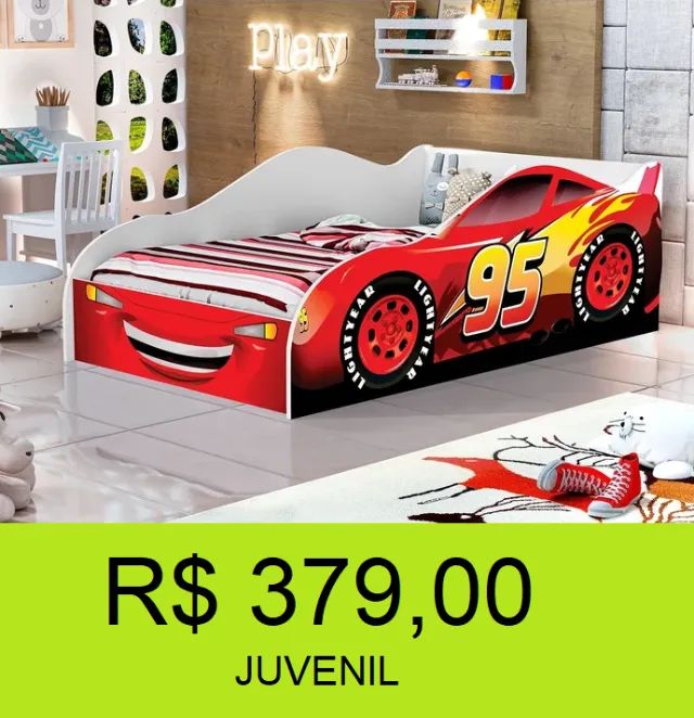 Carro juvenil Parcelamos em até 10x sem juros