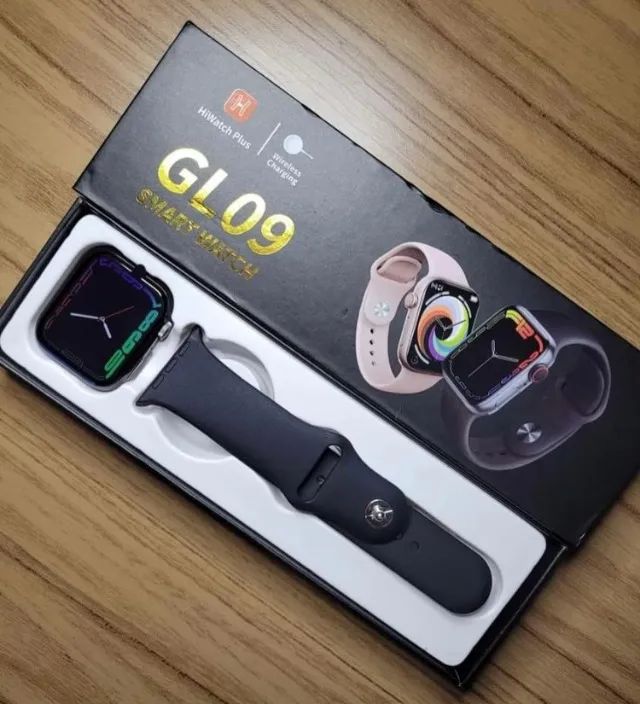 Smartwatch GL09 + Pulseira de Brinde