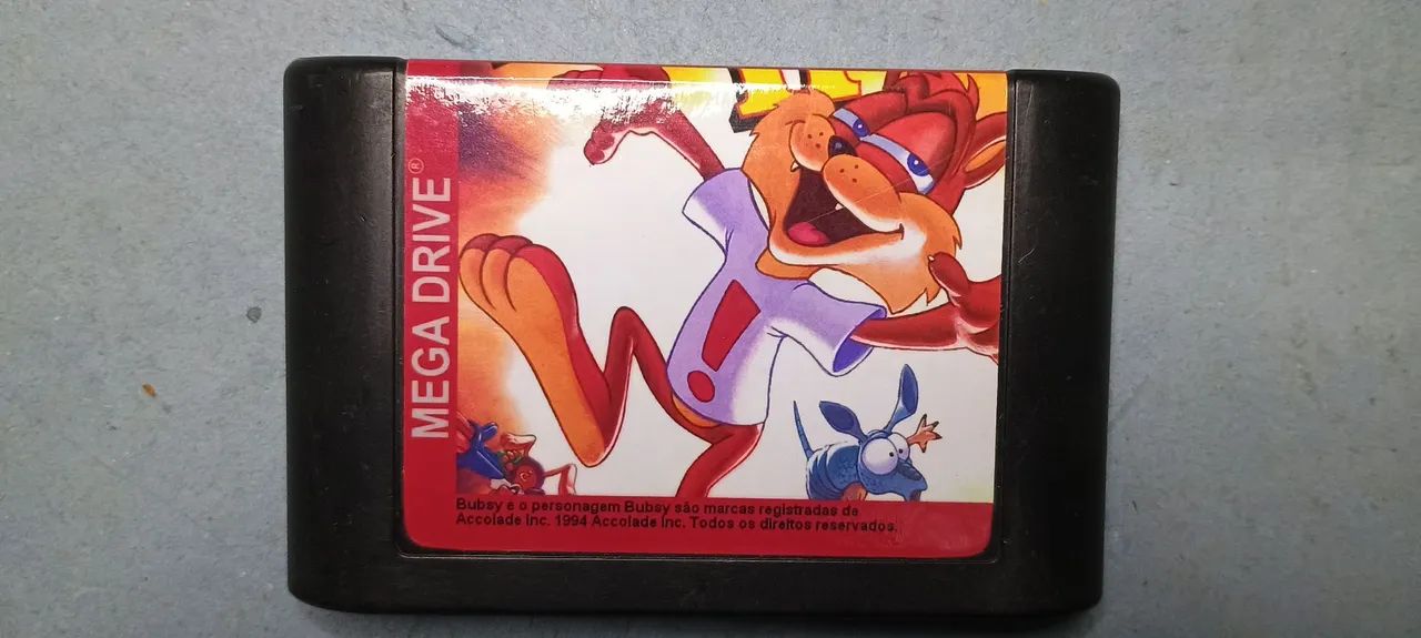 Mega Drive - Bubsy II  jogo  - Foto 2