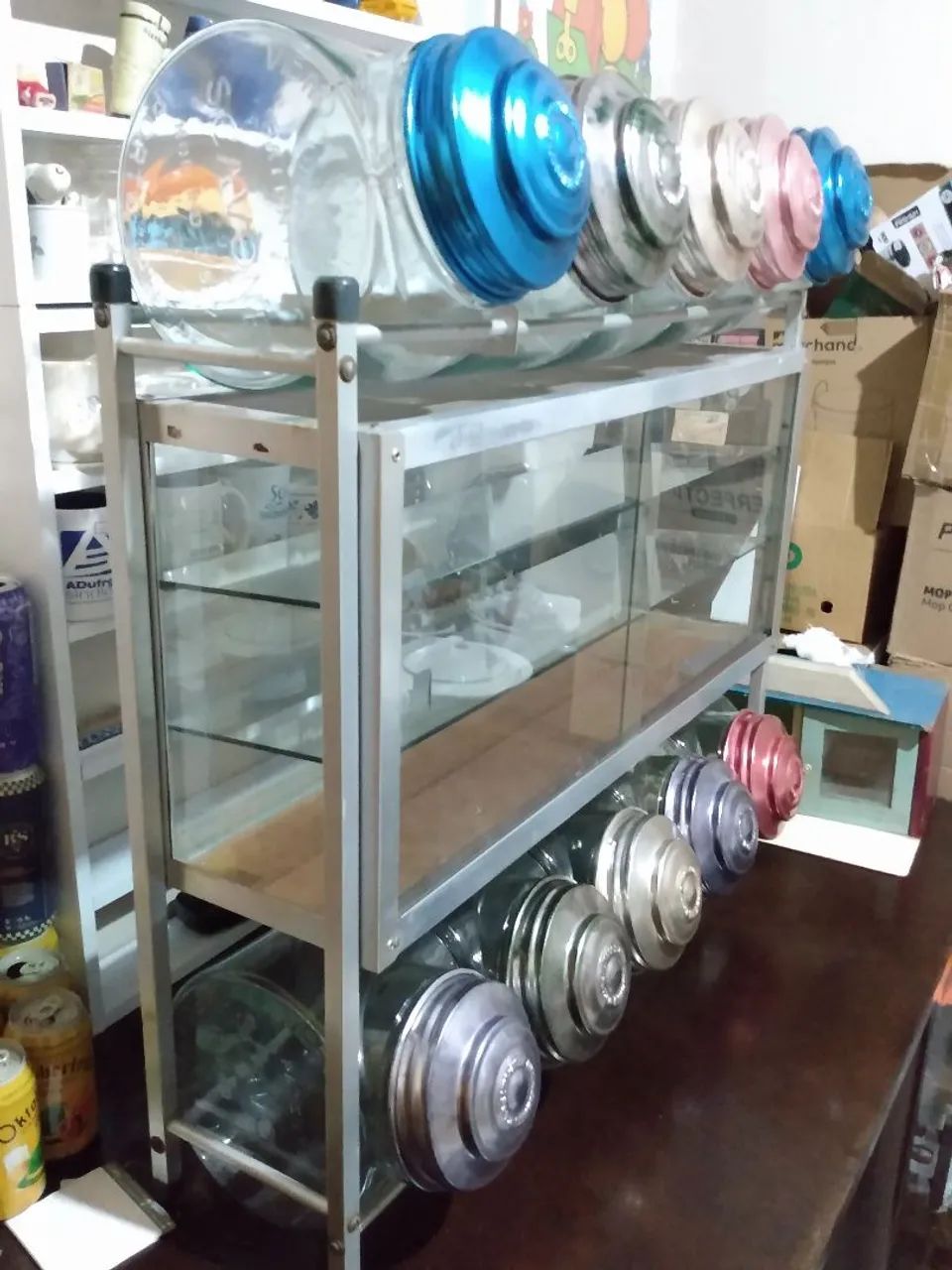 Baleiro Antigo Skavone dez vidros - Foto 4