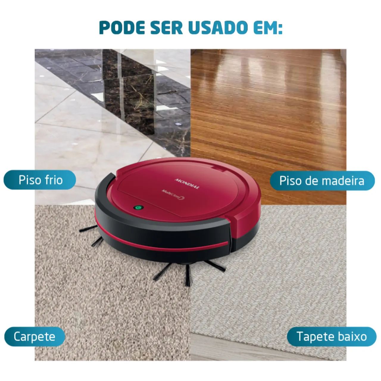 Robô Aspirador Mondial - Novo! - Foto 2