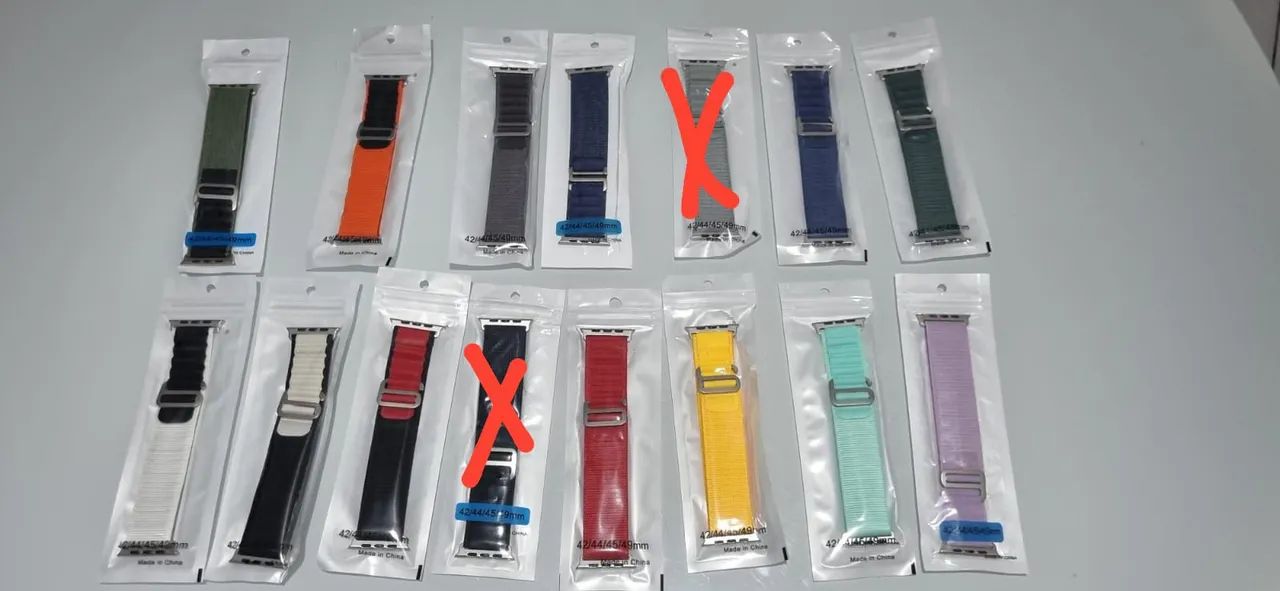 Pulseiras para applewatch e smartwatch iwo, cores e modelos diversos - Foto 3