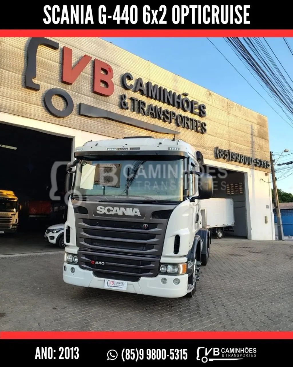 SCANIA G 440 6X2 OPTICRUISE