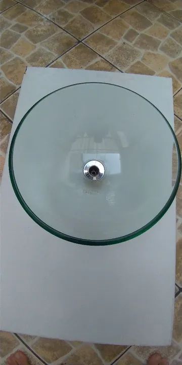 Pia de vidro com ralo - Foto 2
