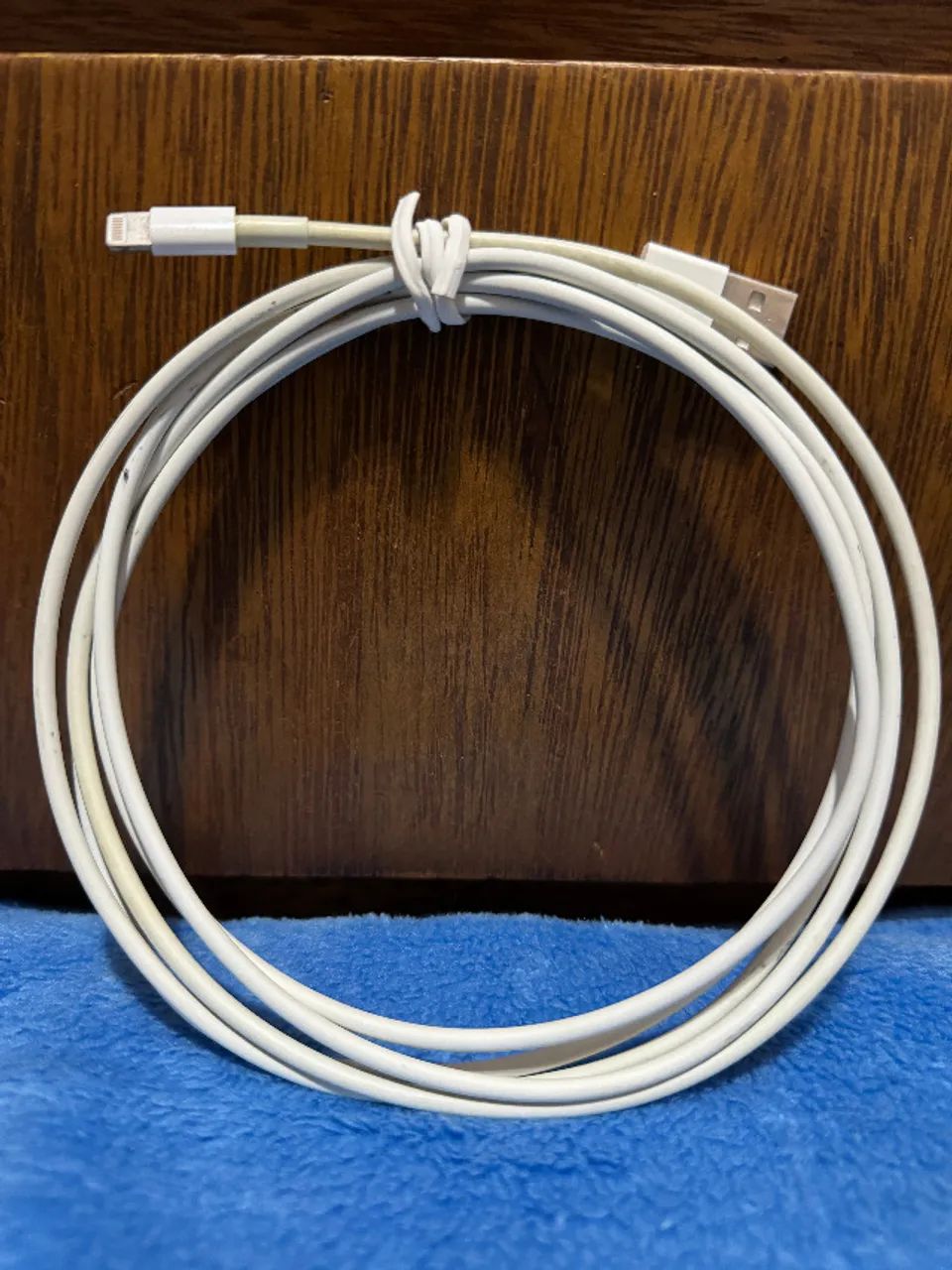 Cabo 2m para iPhone Ipad - Lightning para USB - Original Apple - Seminovo - Foto 4