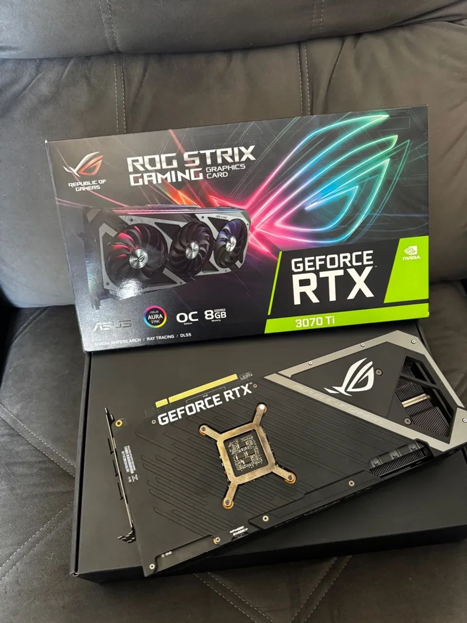 RTX 3070Ti ROG STRIX 8GB IMPECÁVEL  - Foto 2