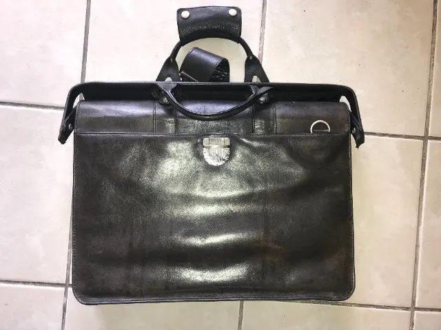 Maleta executiva de couro