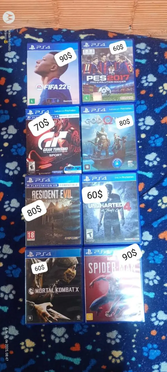 Jogos de PS4 - Diversos Títulos