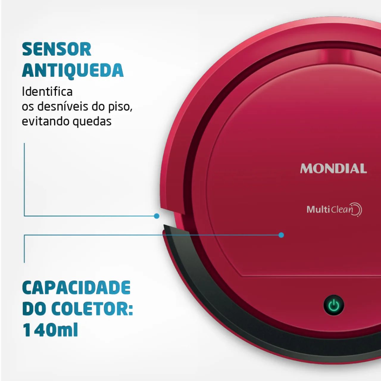 Robô Aspirador Mondial - Novo! - Foto 3
