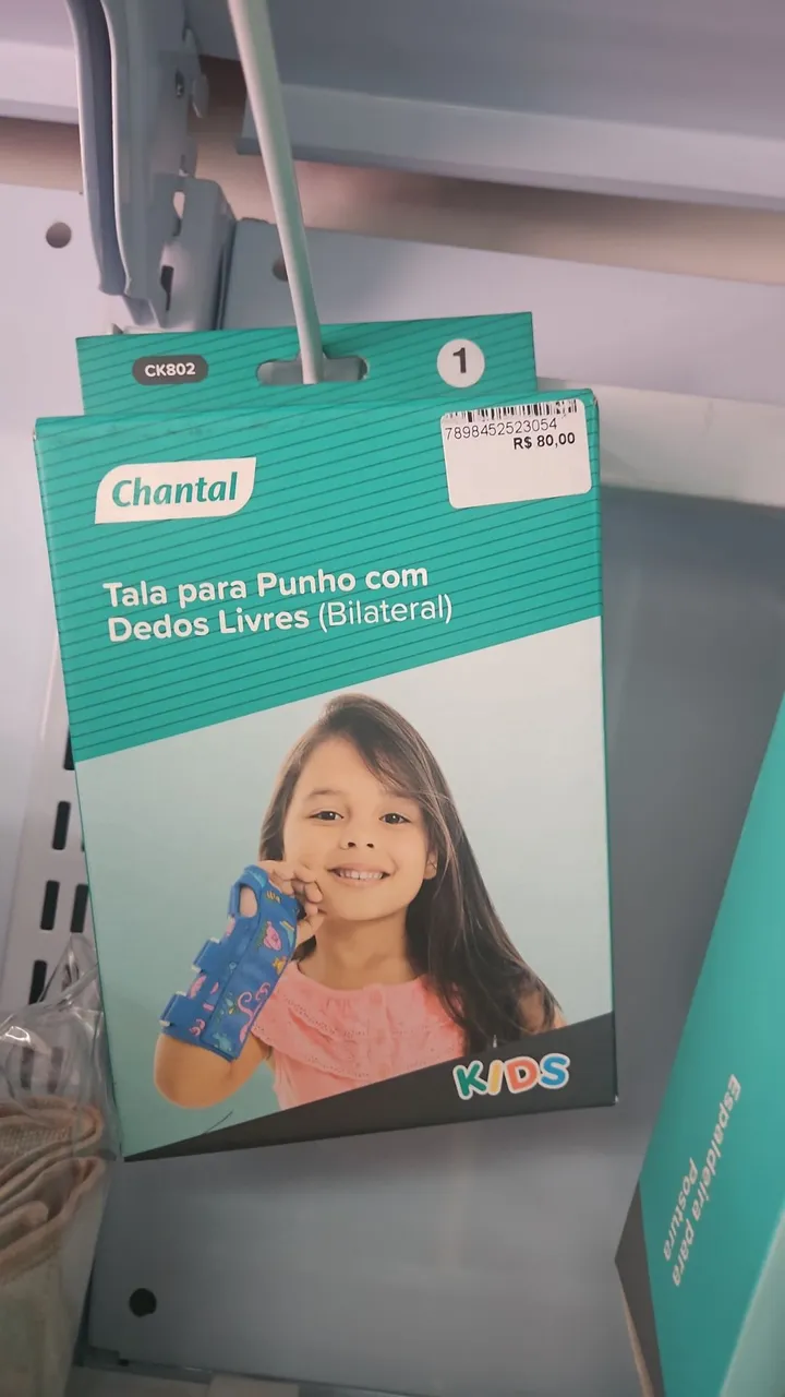 Tala para Punho com Dedos Livres (Bilateral) - Chantal