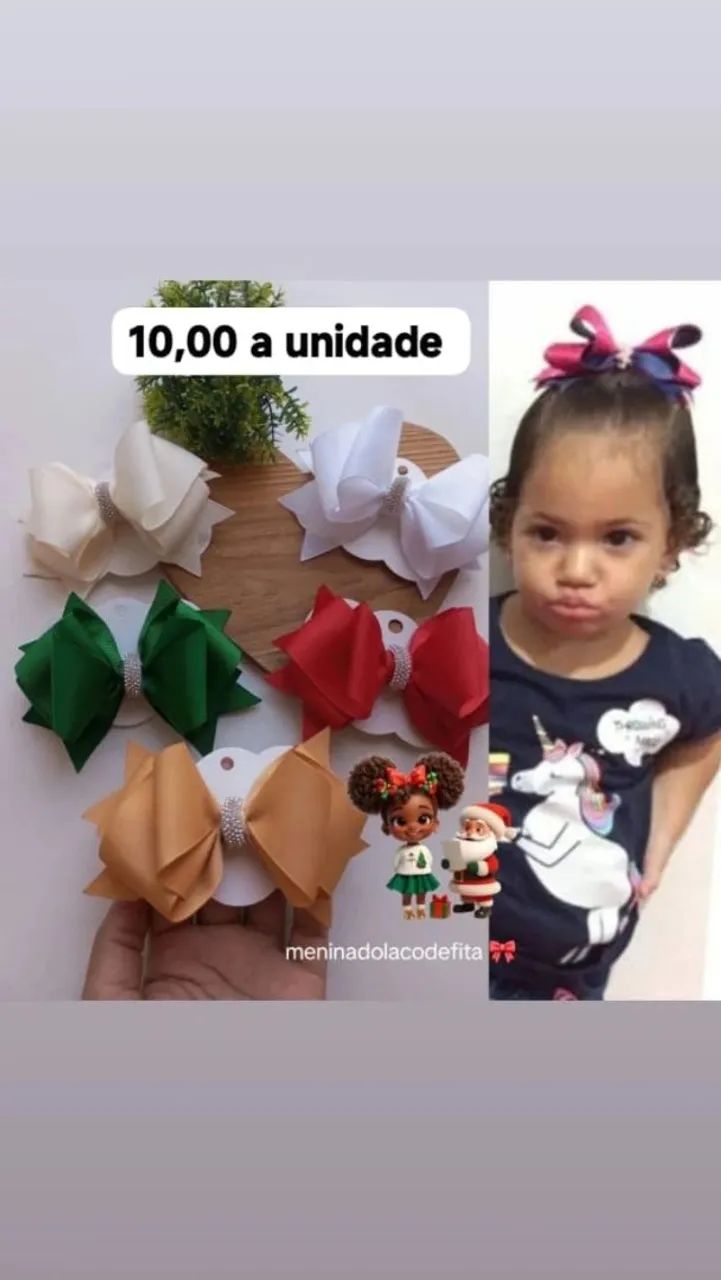 laços pra sua princesa Natal e ano  - Foto 6