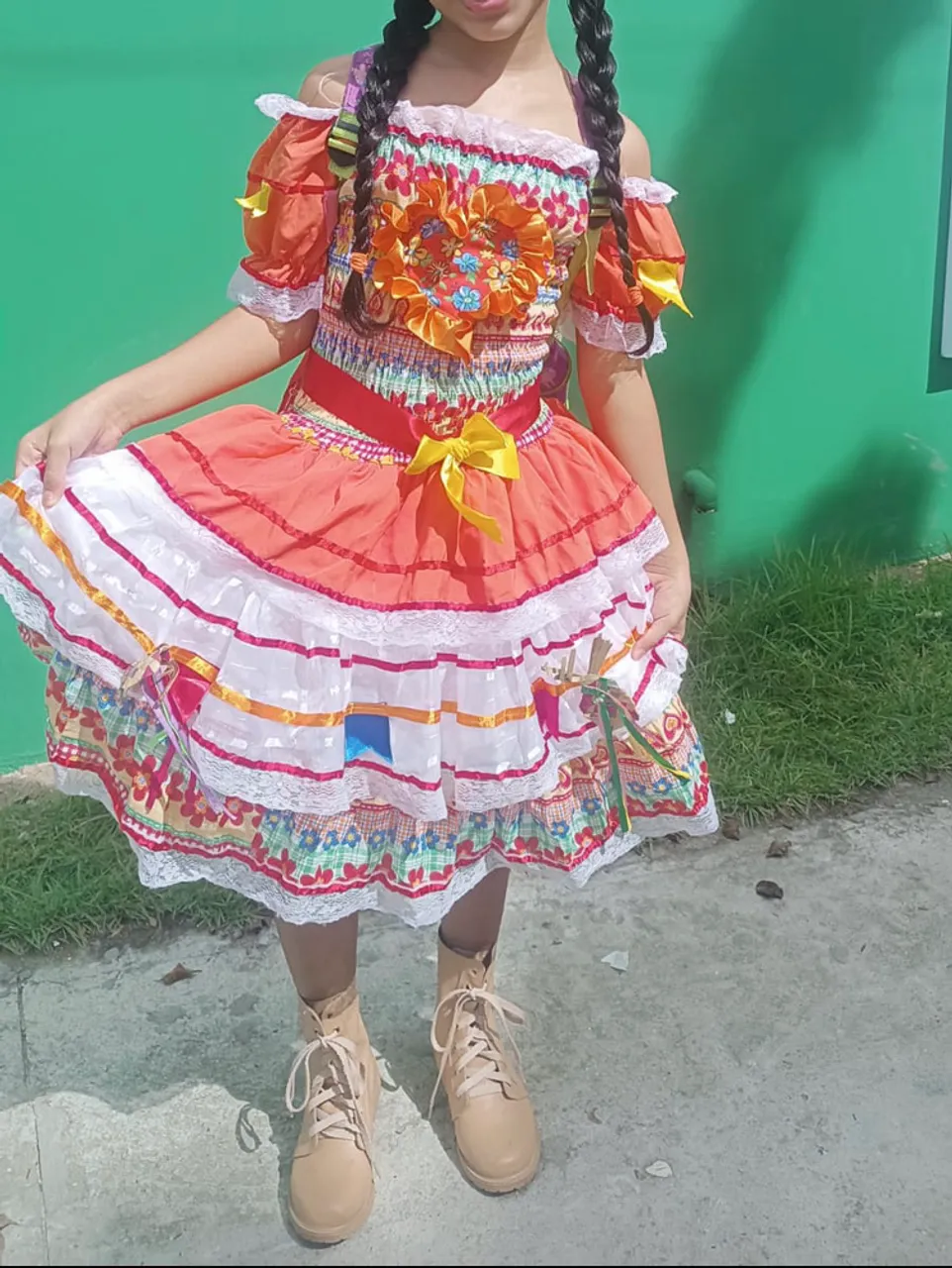 Vestido Junino TAM 7
