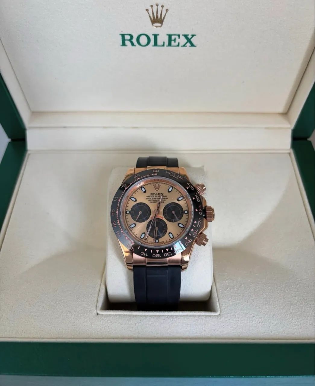 Relógio Rolex Daytona Gold - Foto 3