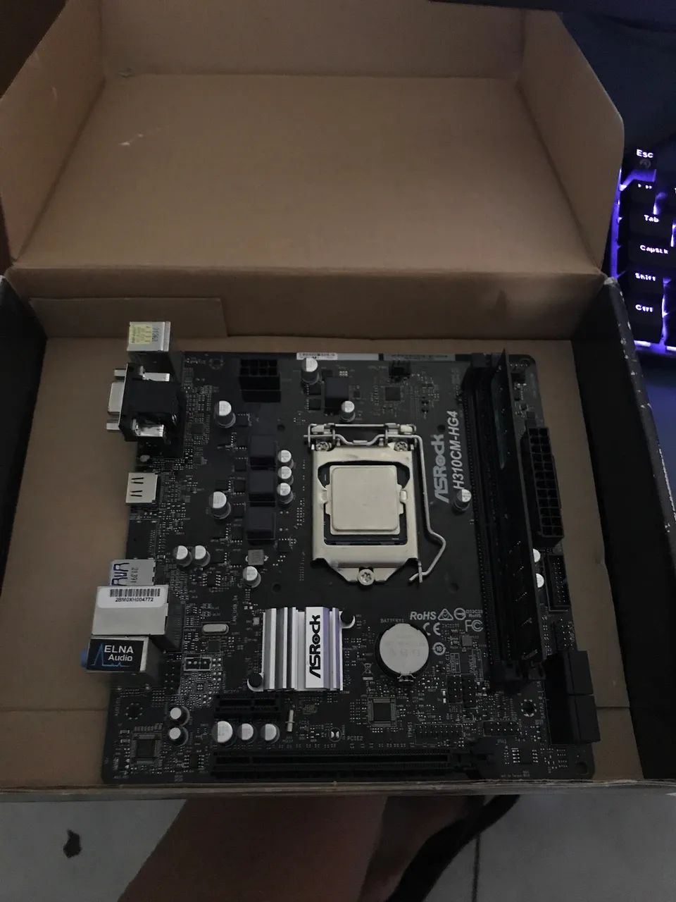 MOTHERBOARD DDR4 WITH PROCESSOR AND MEMORY (FOR REPAIR)64307865199362122