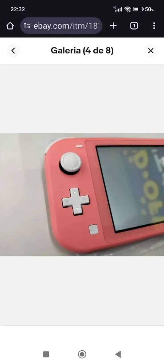 Nintendo switch lite - Edição animal crossing - bloqueado