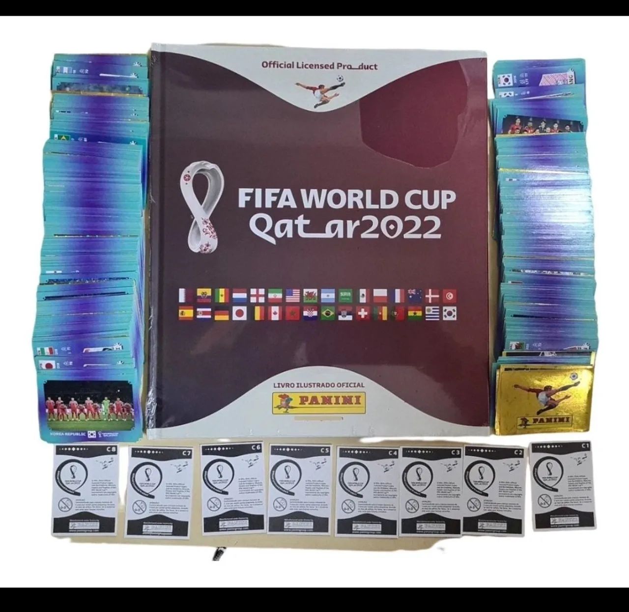 Álbum De Figurinhas Da Copa 2022 Completo + As Figurinhas Da Coca Cola i