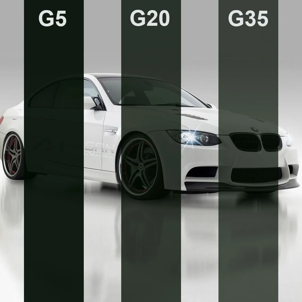 Película Automotiva G5, G20 e G35 - Proteção e Estilo!