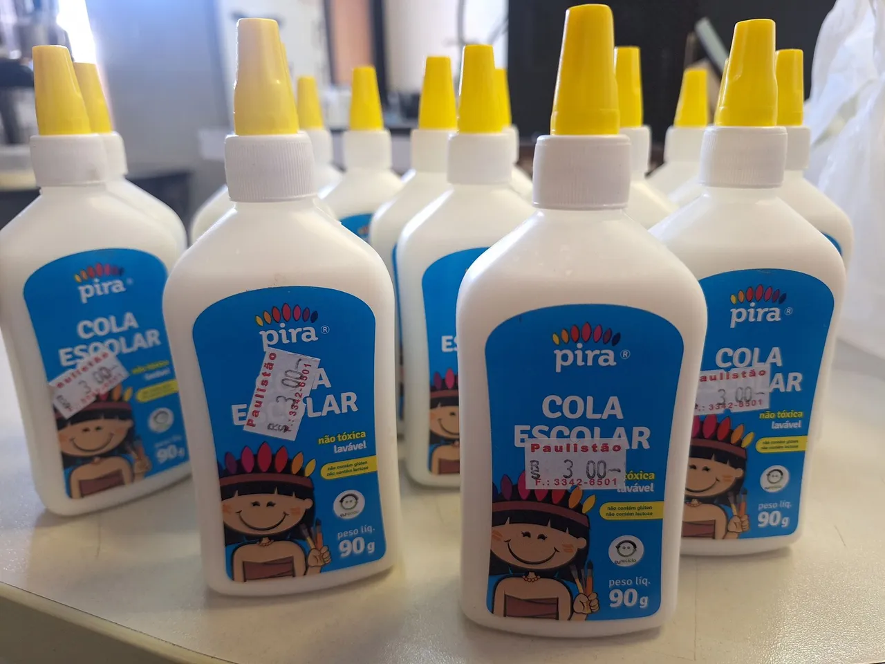 Cola Escolar Pira - Não Tóxica - 90g