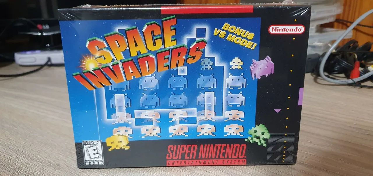 Face Invaders Nintendo Space Invaders - Super Nintendo 100% perfeita lacrada - Jogos de Vídeo ...