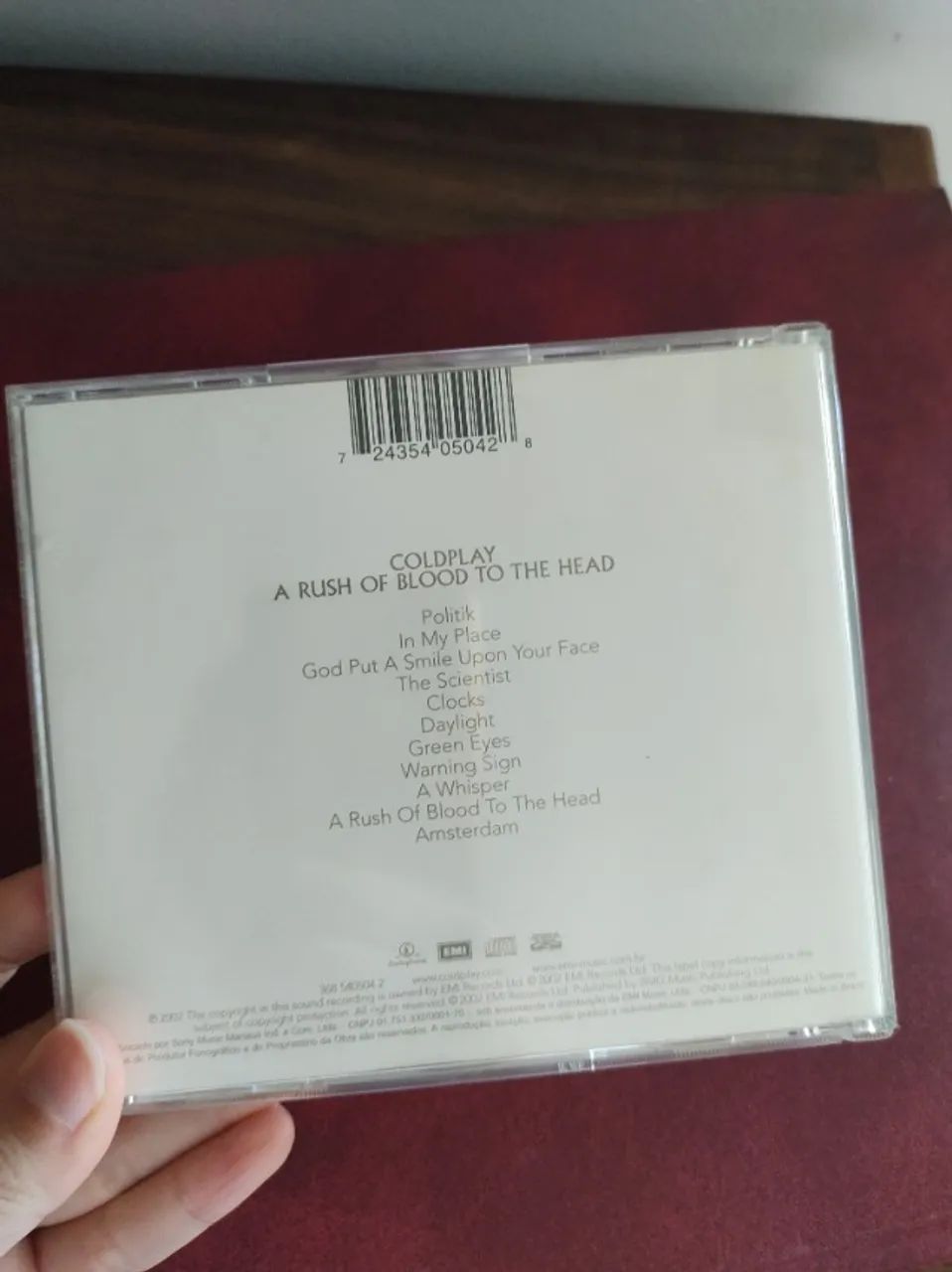 CD Coldplay- A Rush of Blood to the Head, ano 2002 - Foto 2