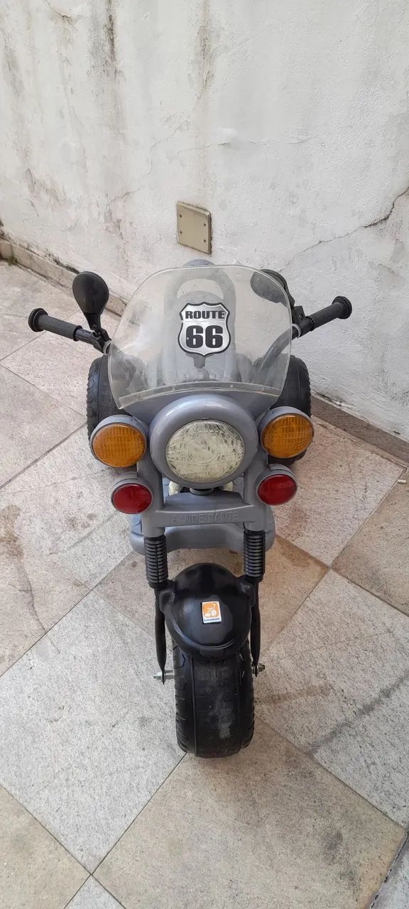 Moto Elétrica Infantil BANDEIRANTES  - Route 66 - Foto 2