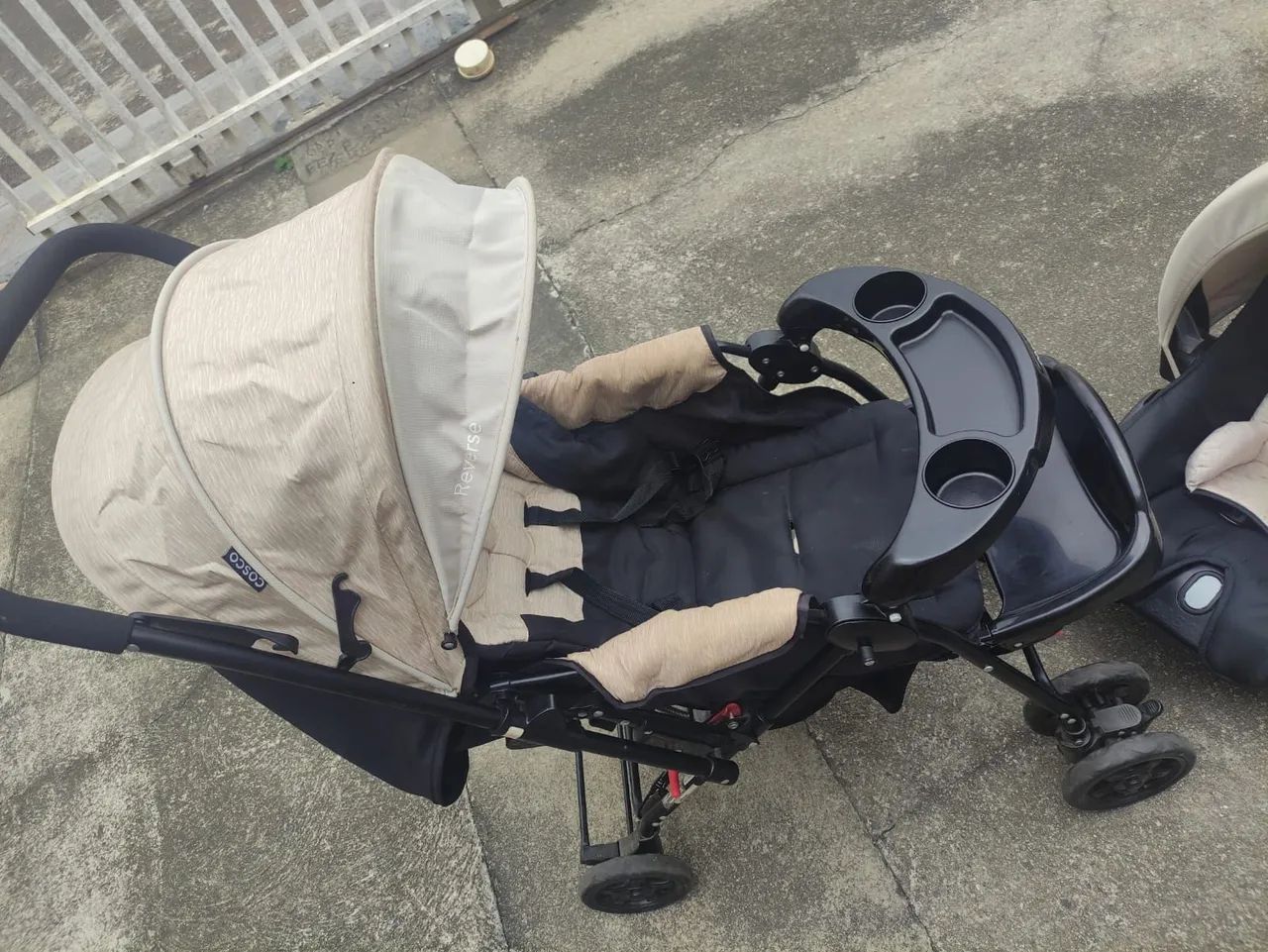 Carrinho de Bebê + Cadeirinha para Bebê - Foto 2