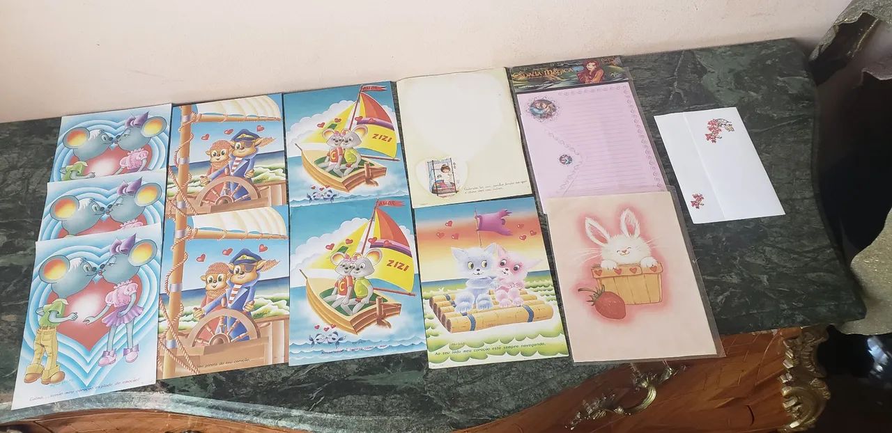 Papel de Cartas Originais 