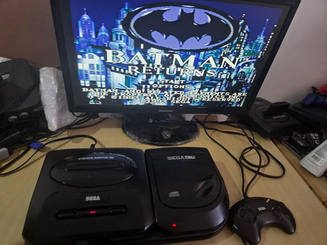 Mega Drive 3 + Sega CD