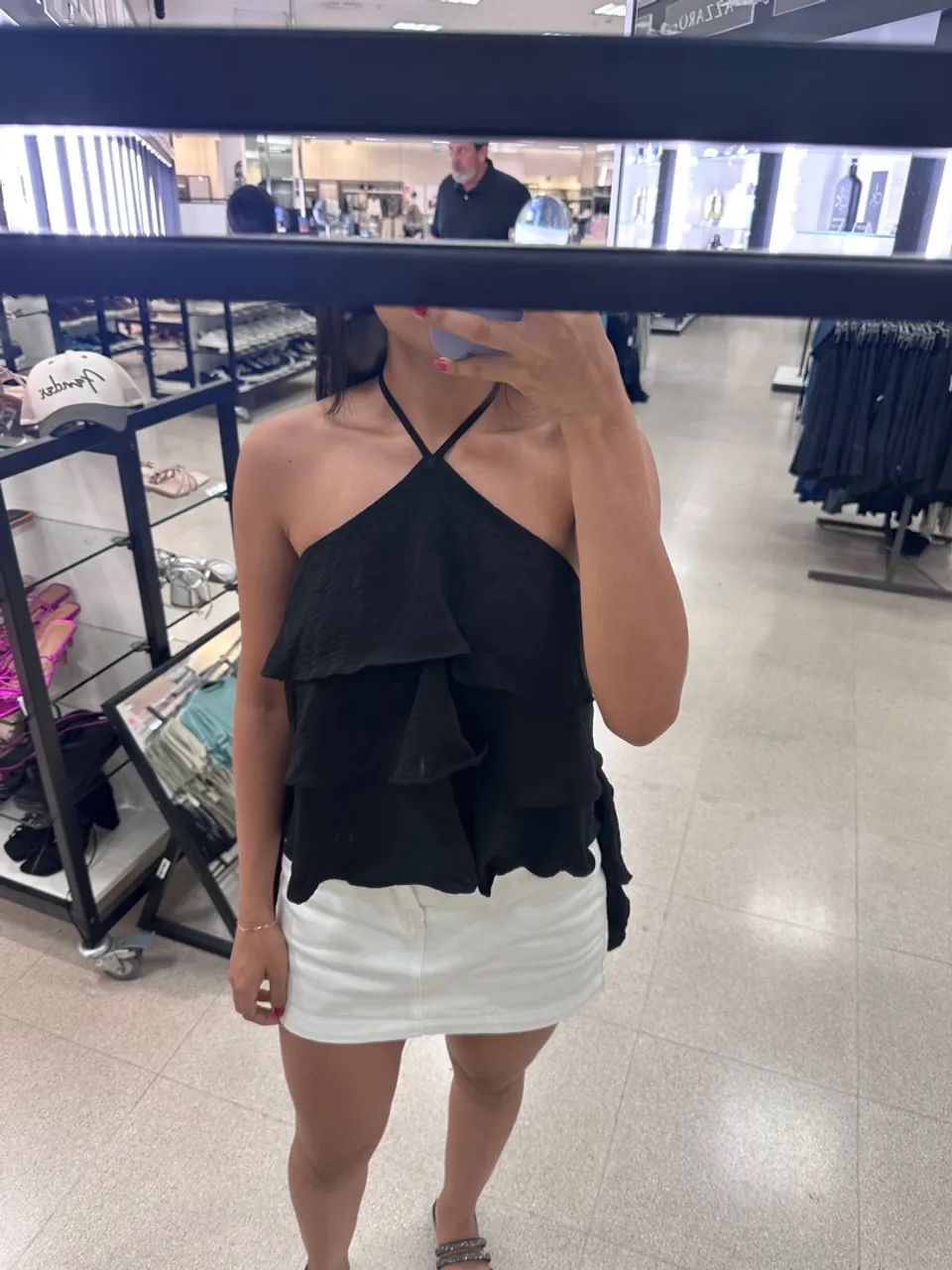 Blusa com babados