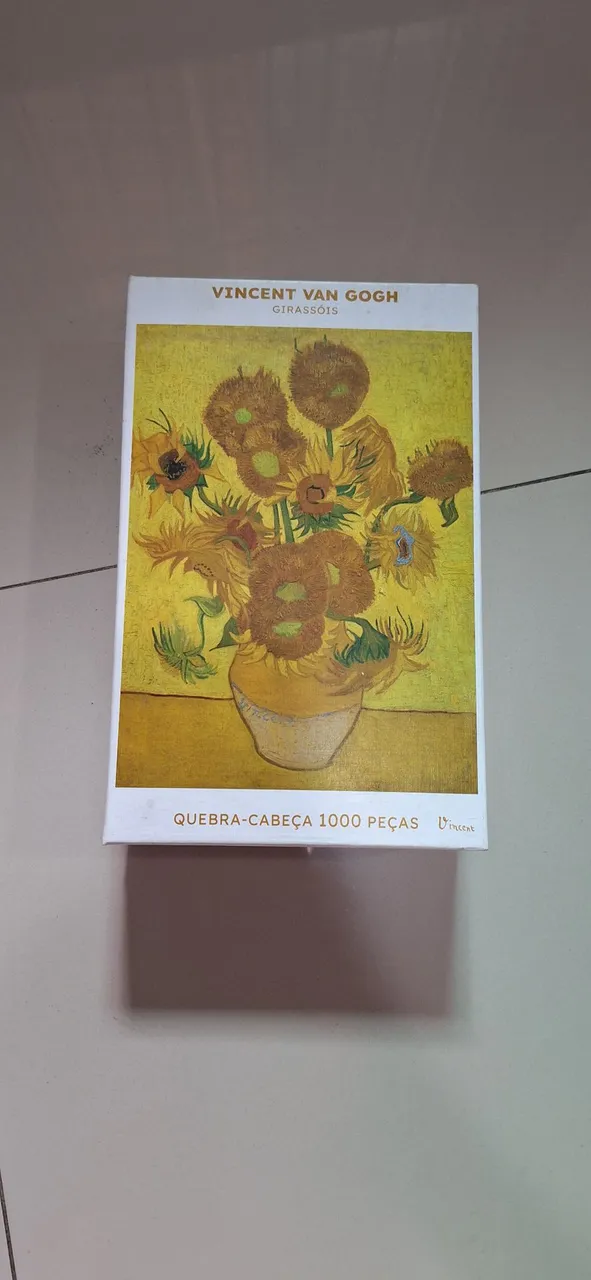 Quebra-cabeça Girassóis - Van Gogh - 1000 peças