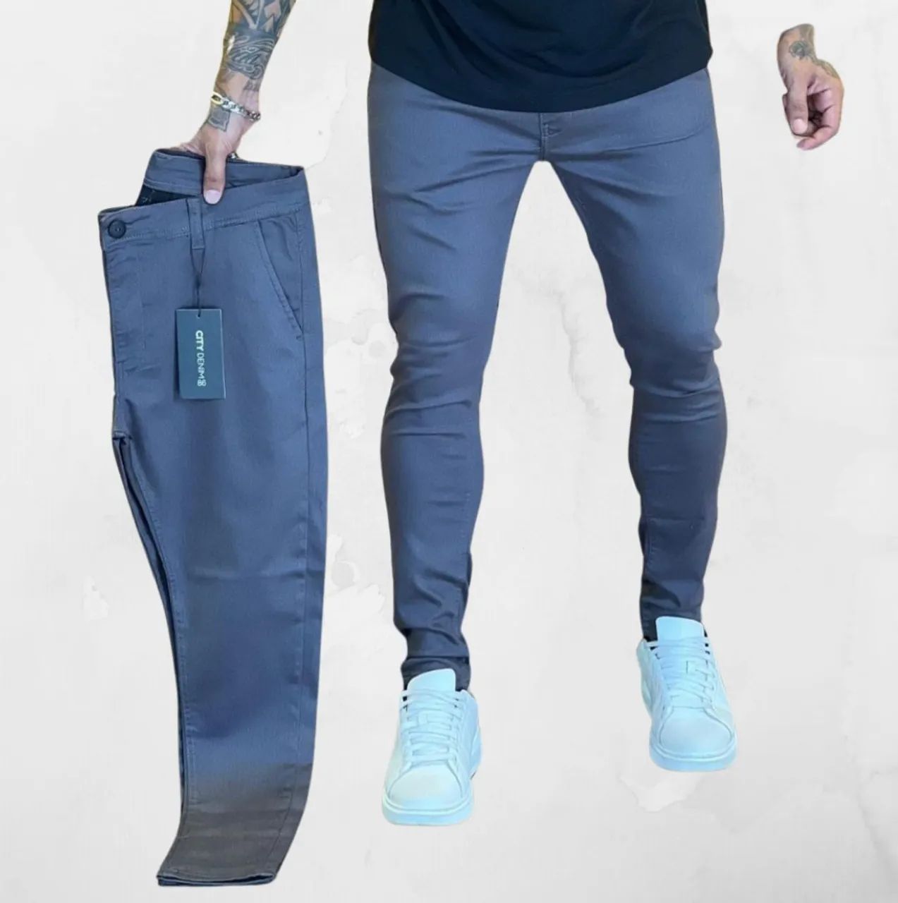 Calça alfaiataria italiana 