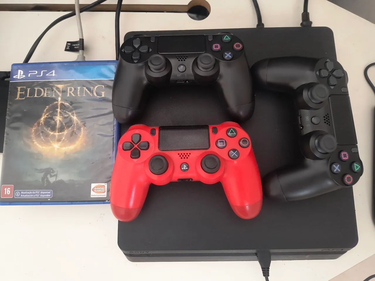 Ps4 + 3 controles + elden ring