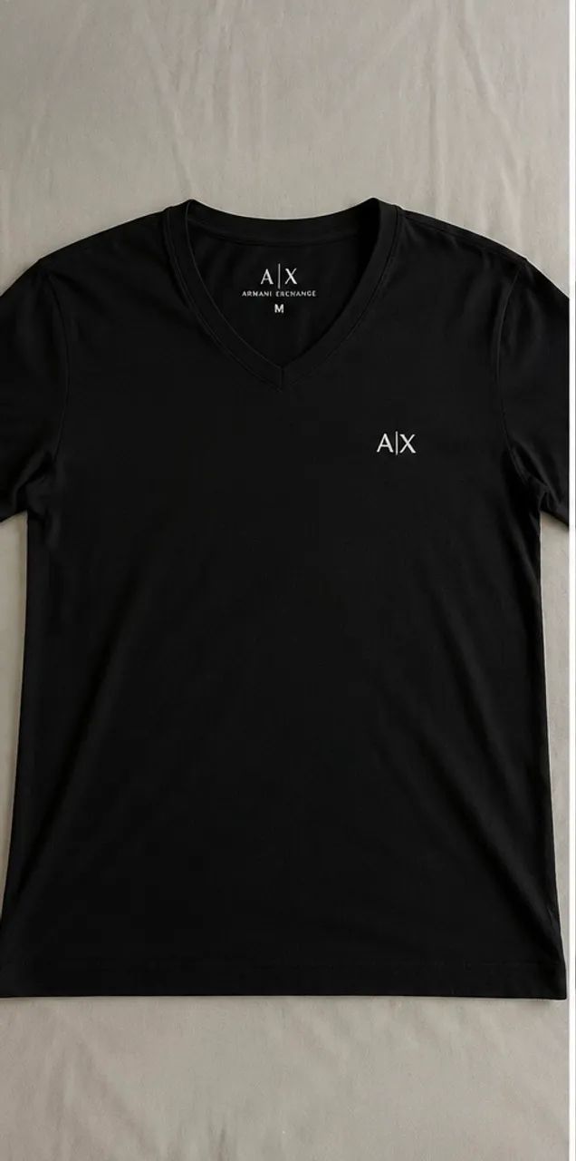 Camiseta Armani Exchange (AX) Original - Preta