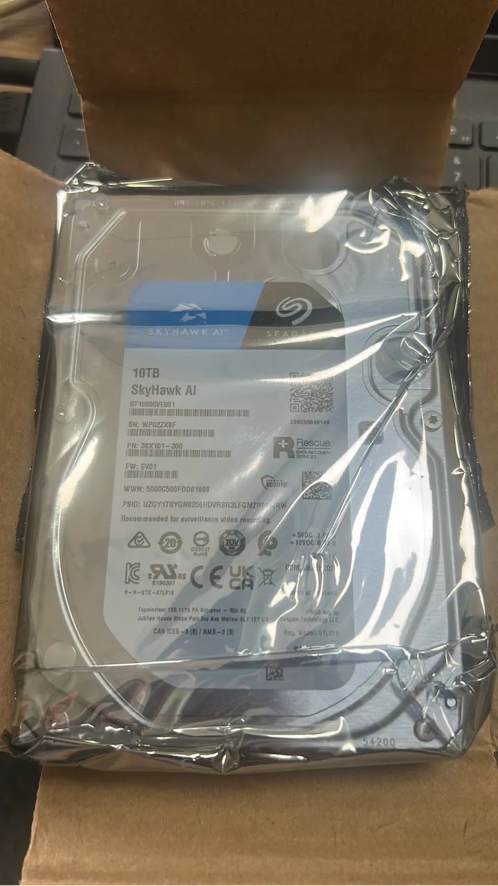 HD SeaGate Skyhawk 10TB