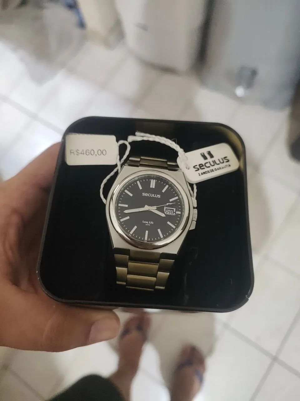 Relógio Seculus original 1 mês de uso  - Foto 2
