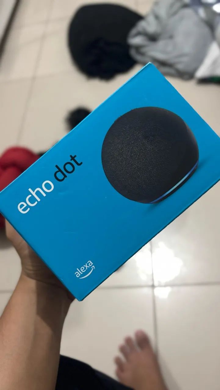 ALEXA AMAZON ECHO DOT (5ª geração) NOVA